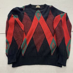 Vintage Repage Made In Mexico Acrylic Sweater Size XL
